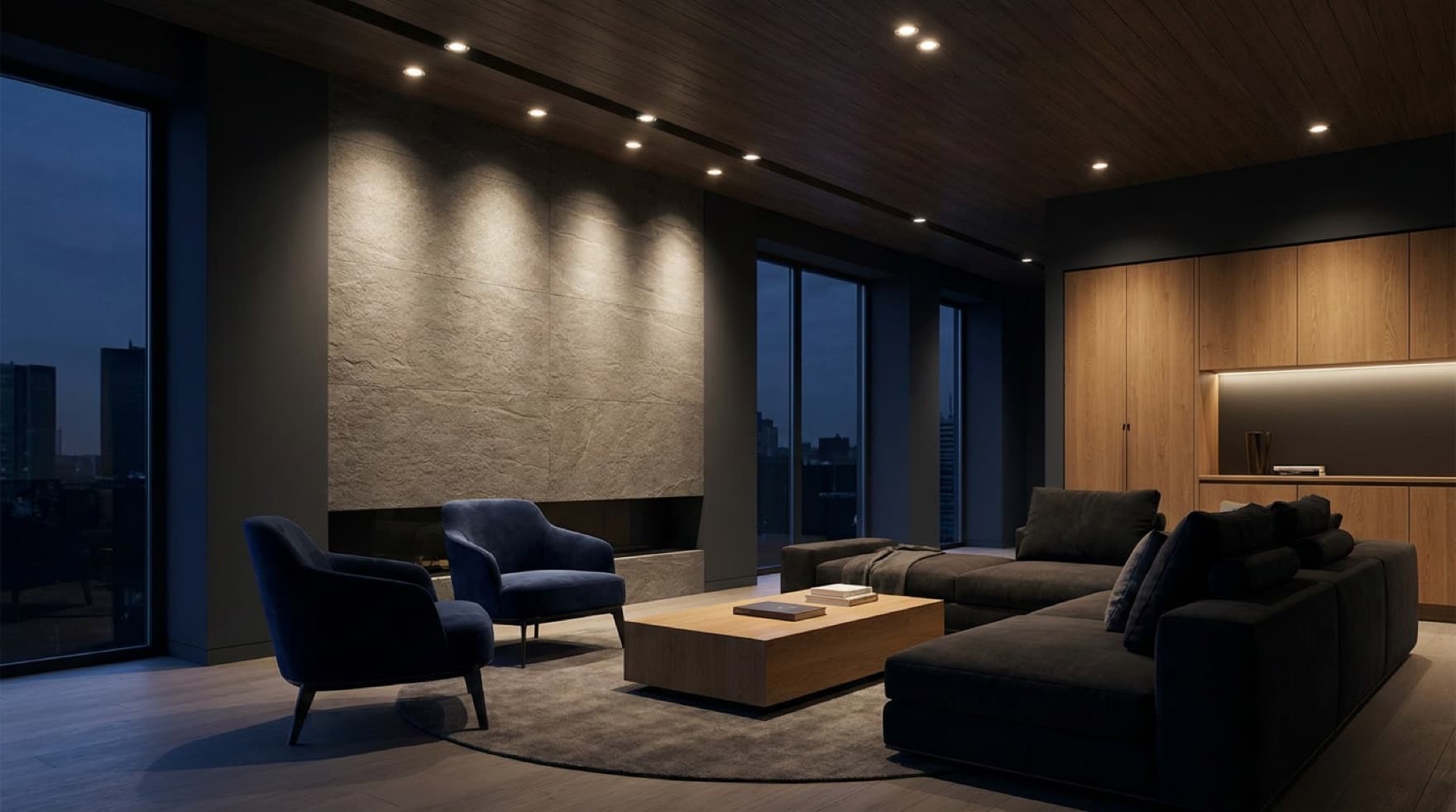 Architectural lighting installation