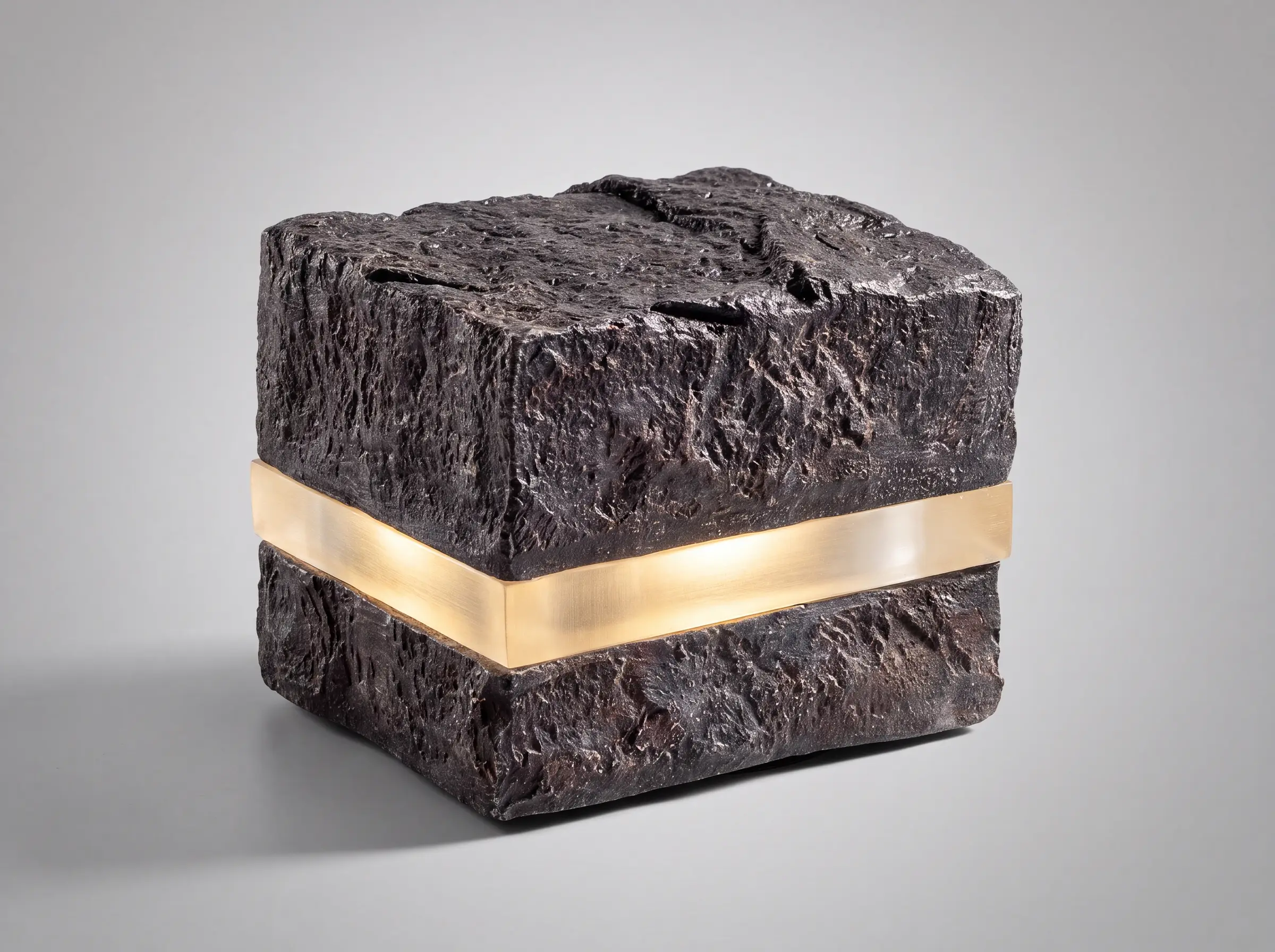 Stone Light — Granite Cube