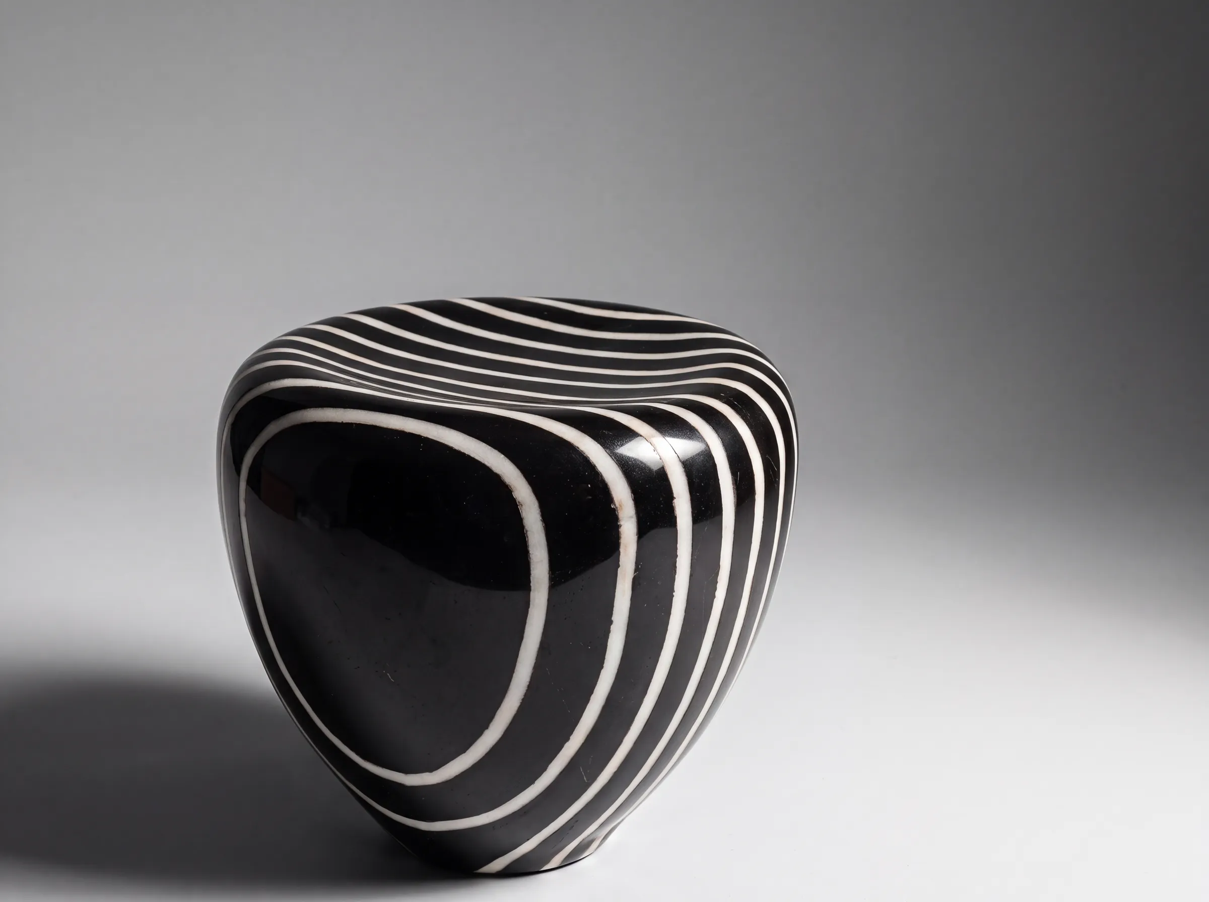 Stone Light — Striped Vessel