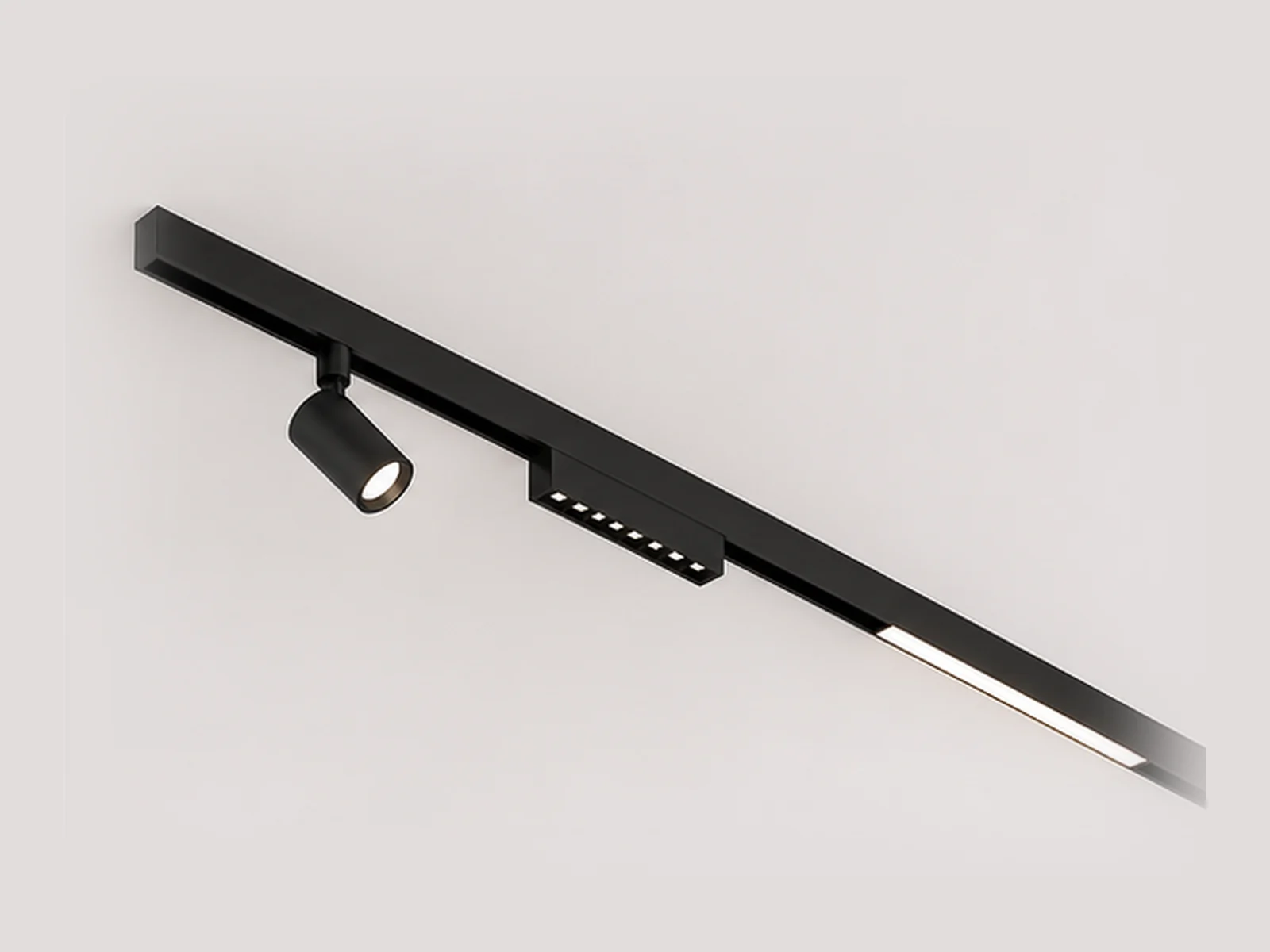 Trimless Magnetic Track System dimension reference